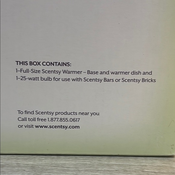 Scentsy White Accent Candle Holder “Blizzard” - Picture 3 of 10